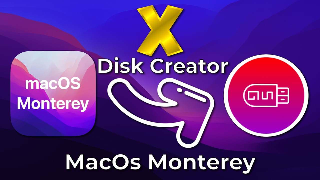 How to create a Bootable USB for Mac OS X Monterey Disk Creator