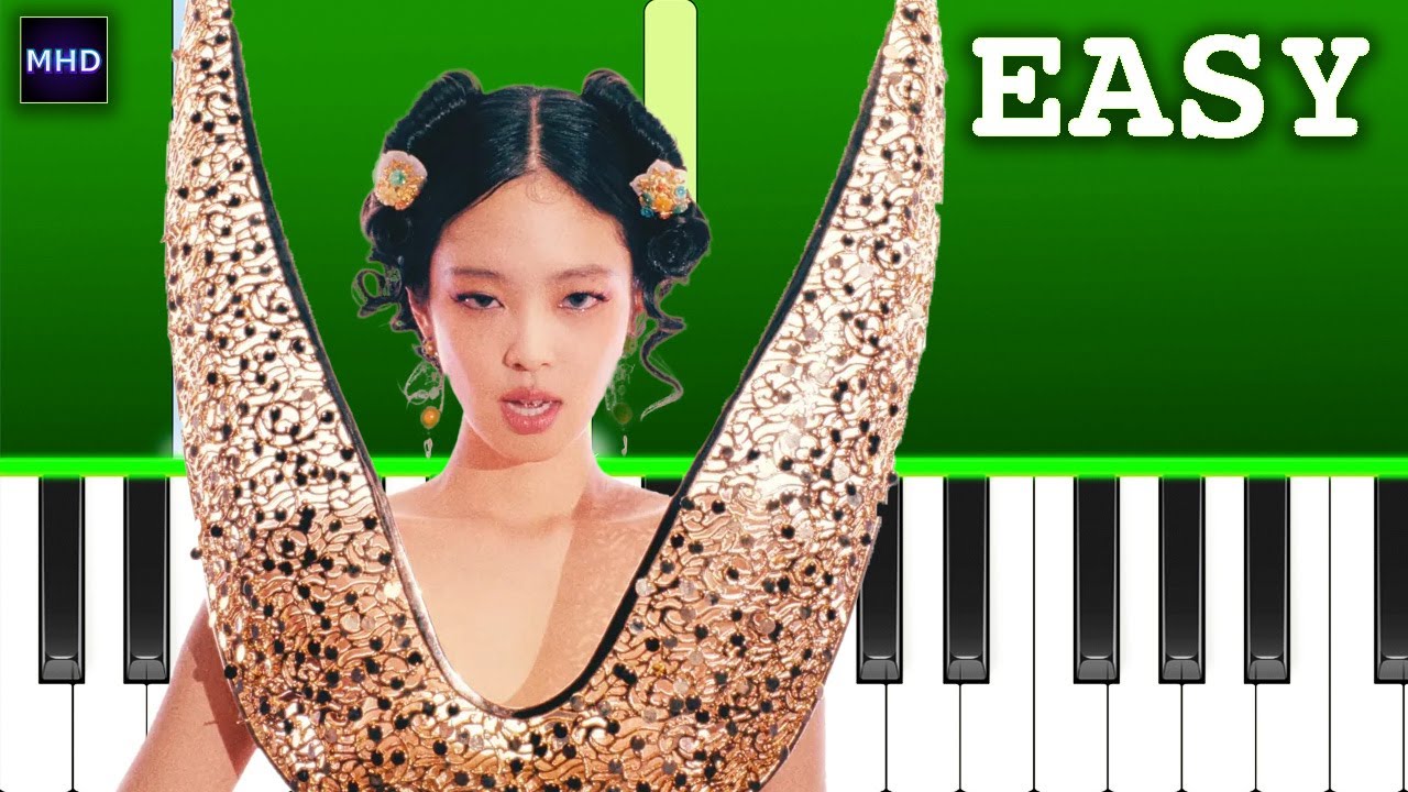 JENNIE - ZEN (Piano Tutorial)