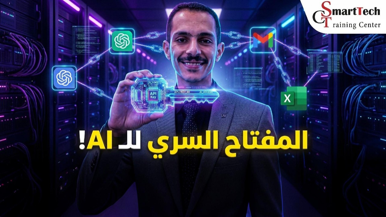 ما هو API Key؟ شرح مبسط للمبتدئين | كيف تربط التطبيقات بالذكاء الاصطناعي