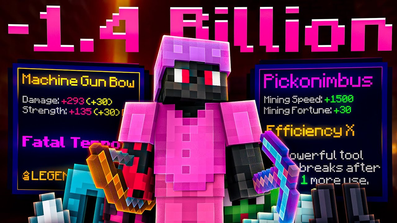 I WASTED 1.4B on the Most CURSED Items... (Hypixel Skyblock)