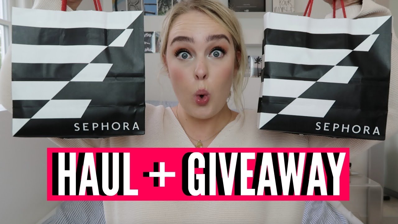 GIGA SEPHORA HAUL + GIVEAWAY | Julia Sofia ♡