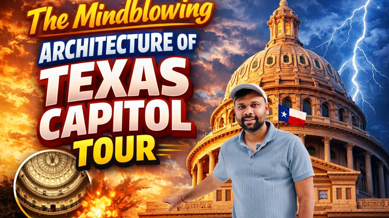 TEXAS CAPITOL TOUR | Texas Capitol లోపల ఎలా ఉంది? 😲 | Texas History #teluguvlogs #usateluguvlogs #yt