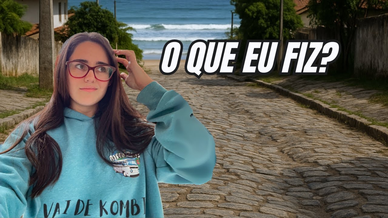 Ela nos meteu numa cilada na praia com a KOMBI!