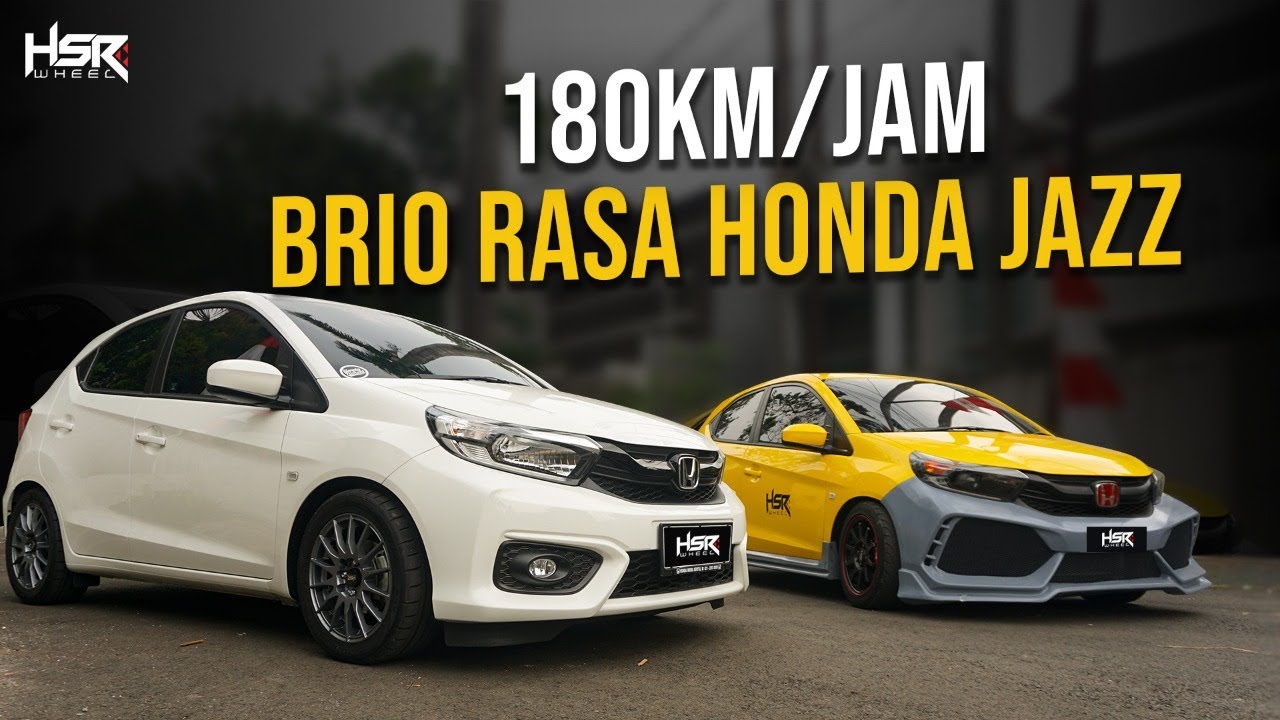 Brio Siluman ! Larinya 180km/h !