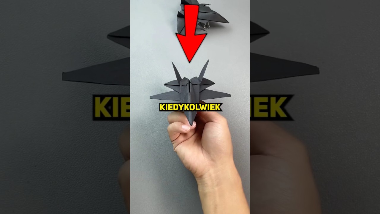 Najlepszy papierowy samolot na świecie 😨