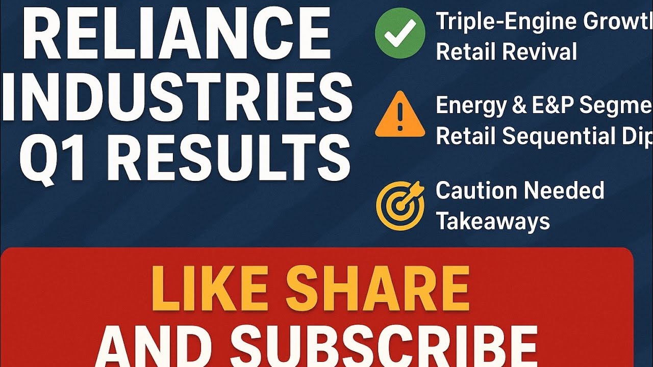 Reliance Q1 Results 2025🔥 | Record-Breaking Growth or Red Flags? | Full Breakdown & Takeaways