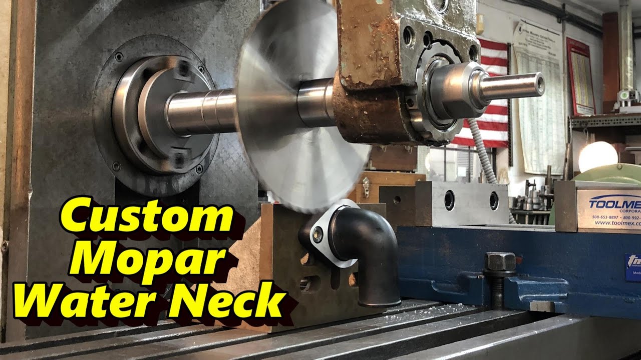 SNS 328 Part 1: Machining a Custom Mopar Water Neck
