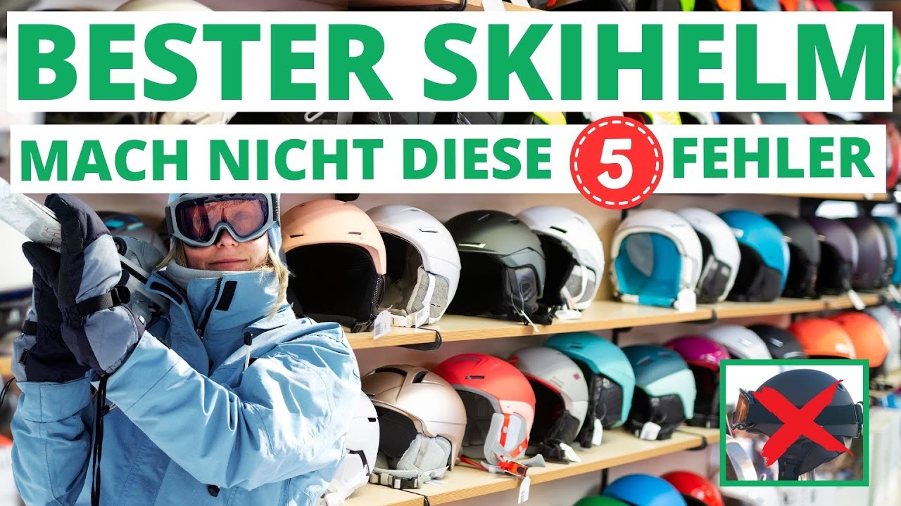 Bester Skihelm: 5 Fehler beim Kauf