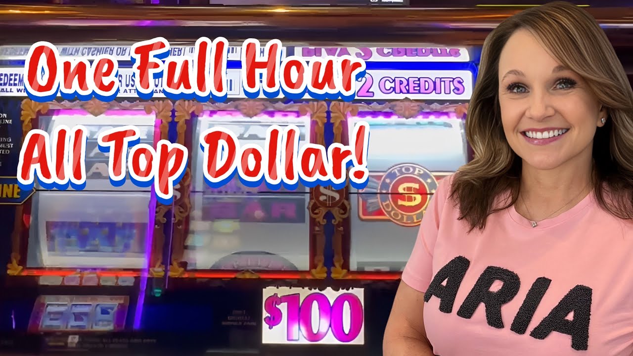 1 Hour of NON-STOP JACKPOTS on High Limit Top Dollar! 💥🎰