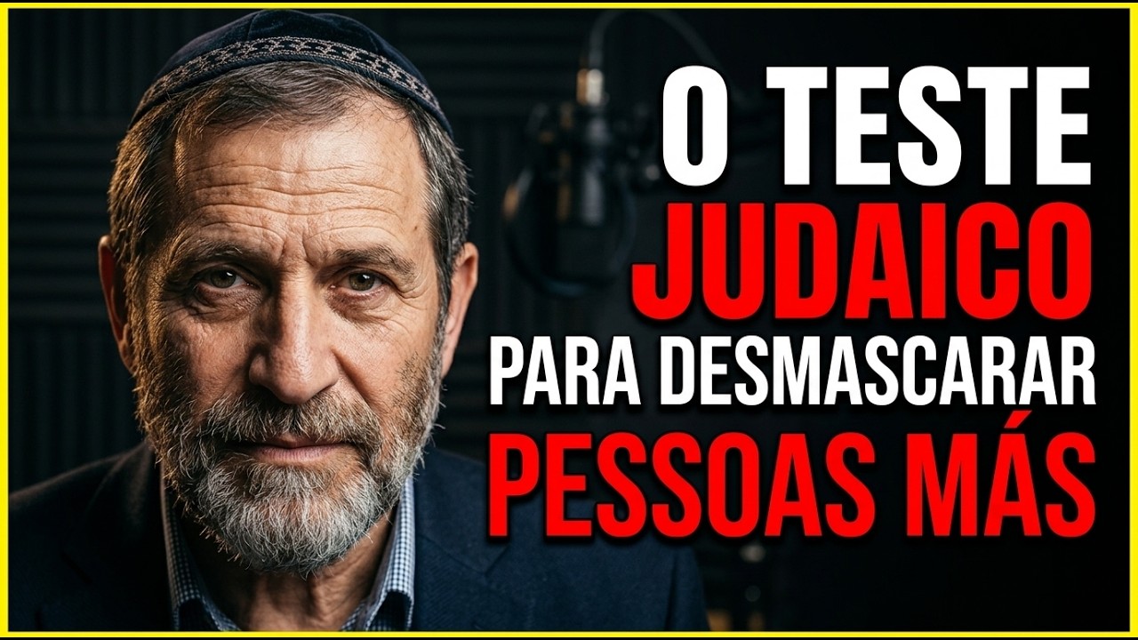 Como Saber Se Alguém É MAU Tão Rápido Que Parece Ilegal — Sabedoria Judaica