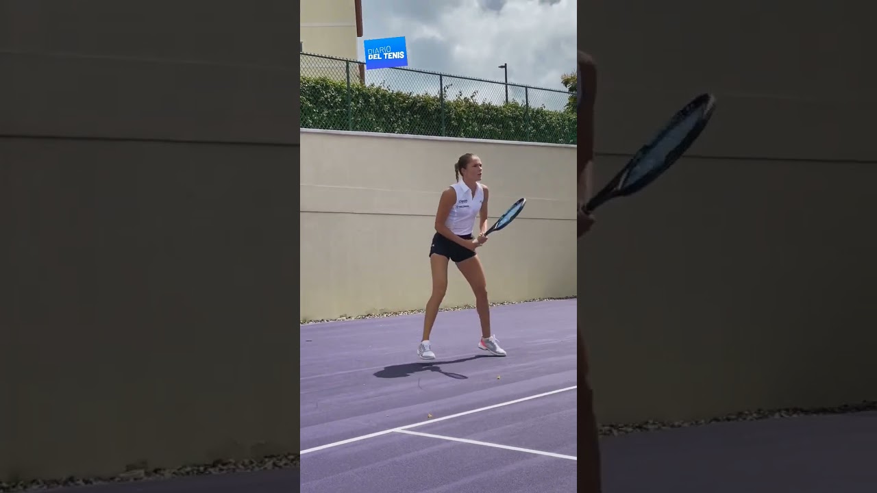Mirjam Shapovalova, tenista profesional y pareja de Denis Shapovalov 🇨🇦