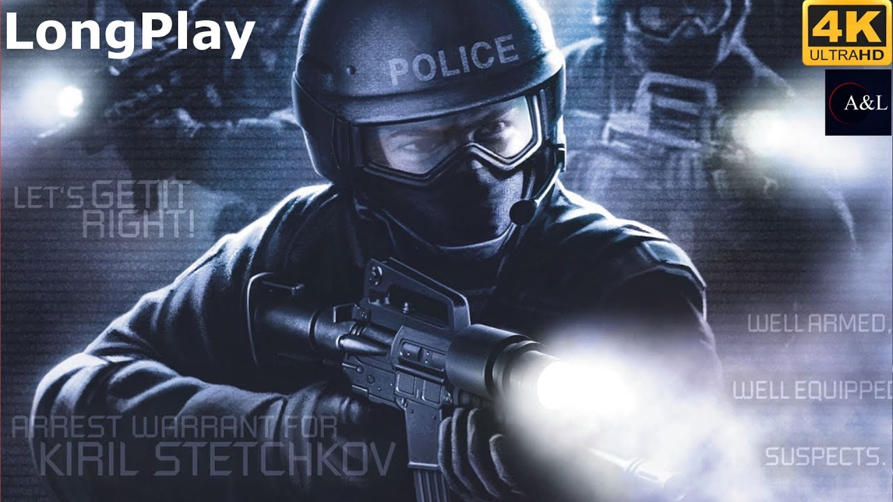 SWAT 4 - Full Walkthrough [4K: 50FPS] [No Commentary] 🔴