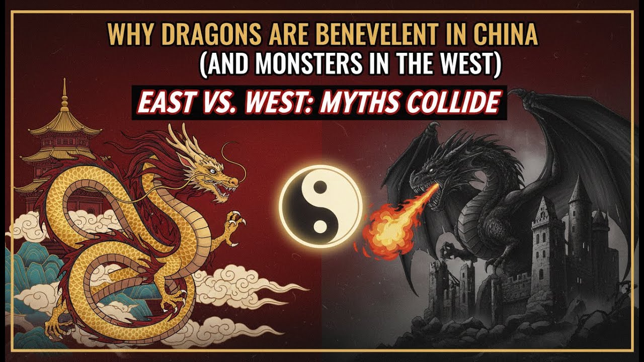 Why Dragons are Benevolent in China (and Monsters in the West)
