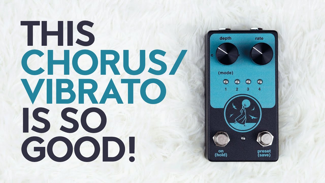 Pretty Bird Woman by Native Audio - the most amazing chorus/vibrato pedal your money can buy