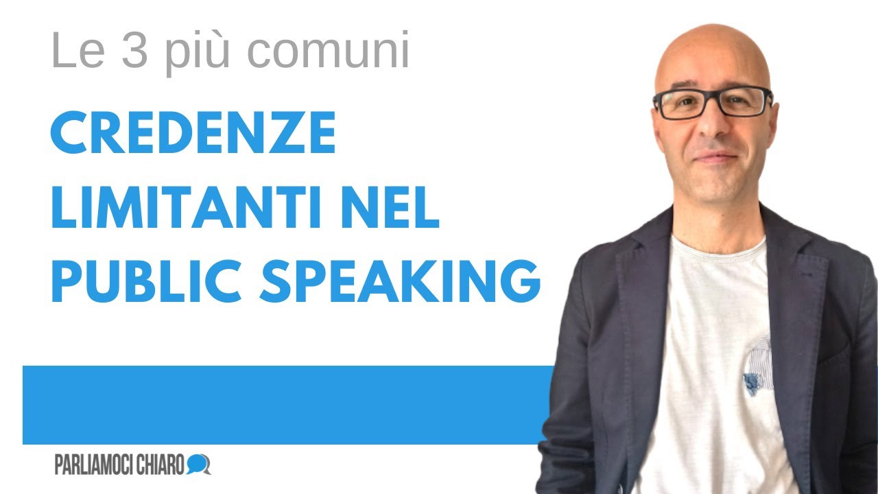 Credenze limitanti nel public speaking e come superarle