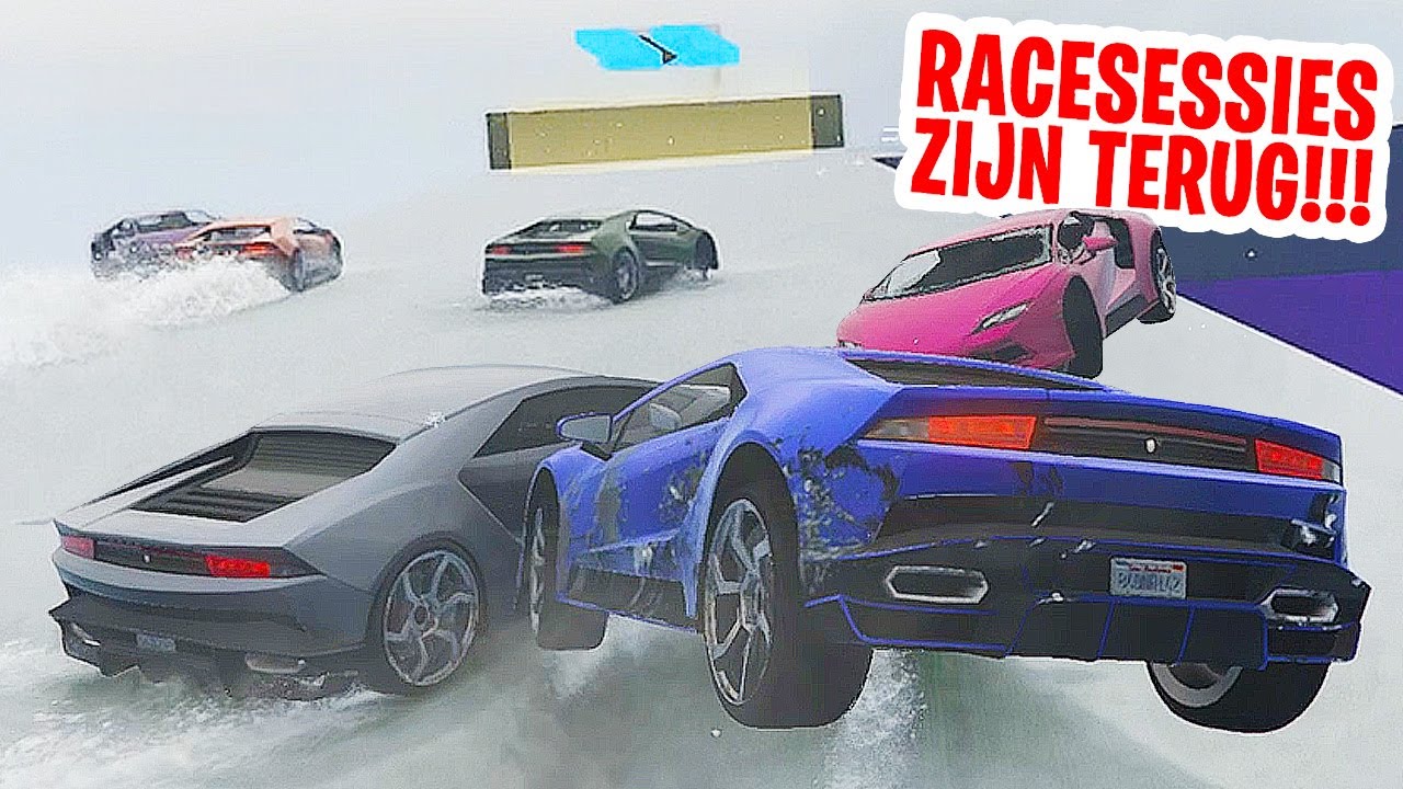 PARKOUR RACE MET 10-SPELERS!!!