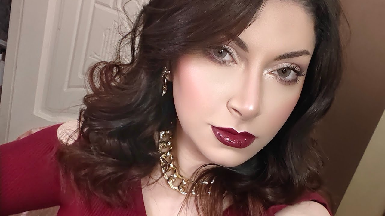 🍒 Новогодние волны, укладка волос с помощью плойки Philips Multi Styler 🔥 | Макияж от Мими