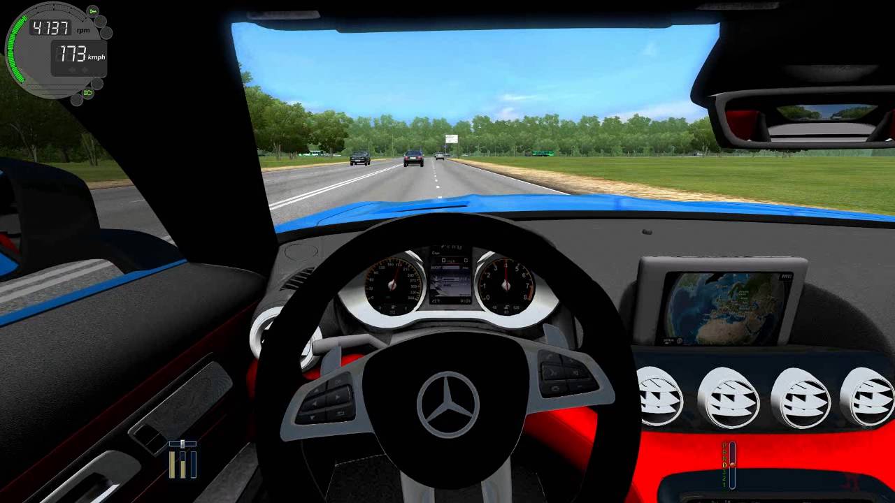 City Car Driving - Mercedes-Benz AMG GT (Download link)