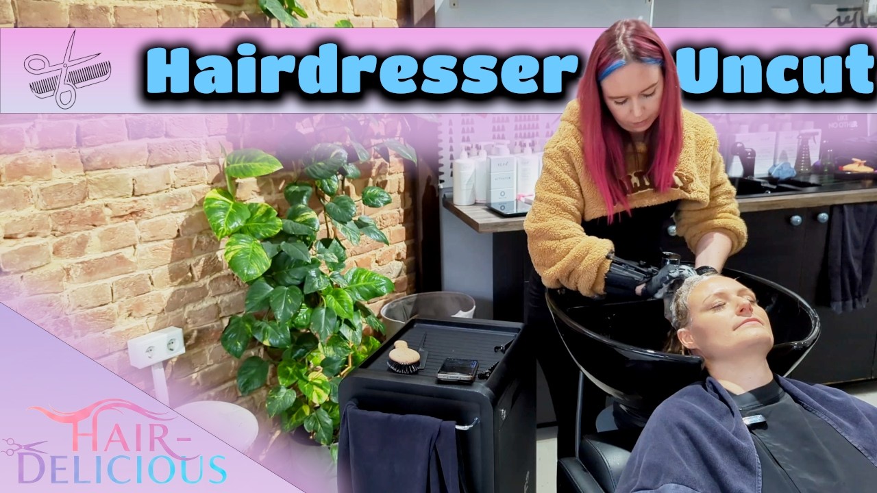 Komplettbehandlung 💇‍♀️ Strähnen, Schnitt, Pflege & Extensions | Uncut Friseur Video