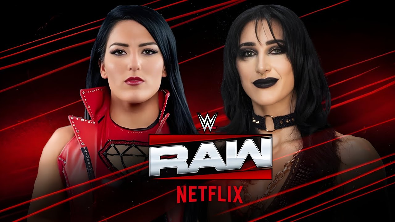 RAW || Tessa Blanchard VS Rhea Ripley ||