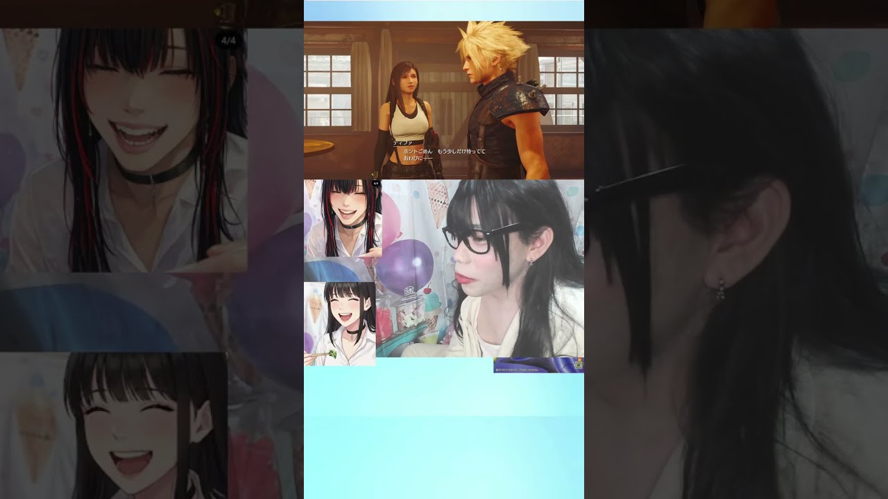 【ゲーム配信部屋】ファイナルファンタジー７リメイクに挑戦！！２日目