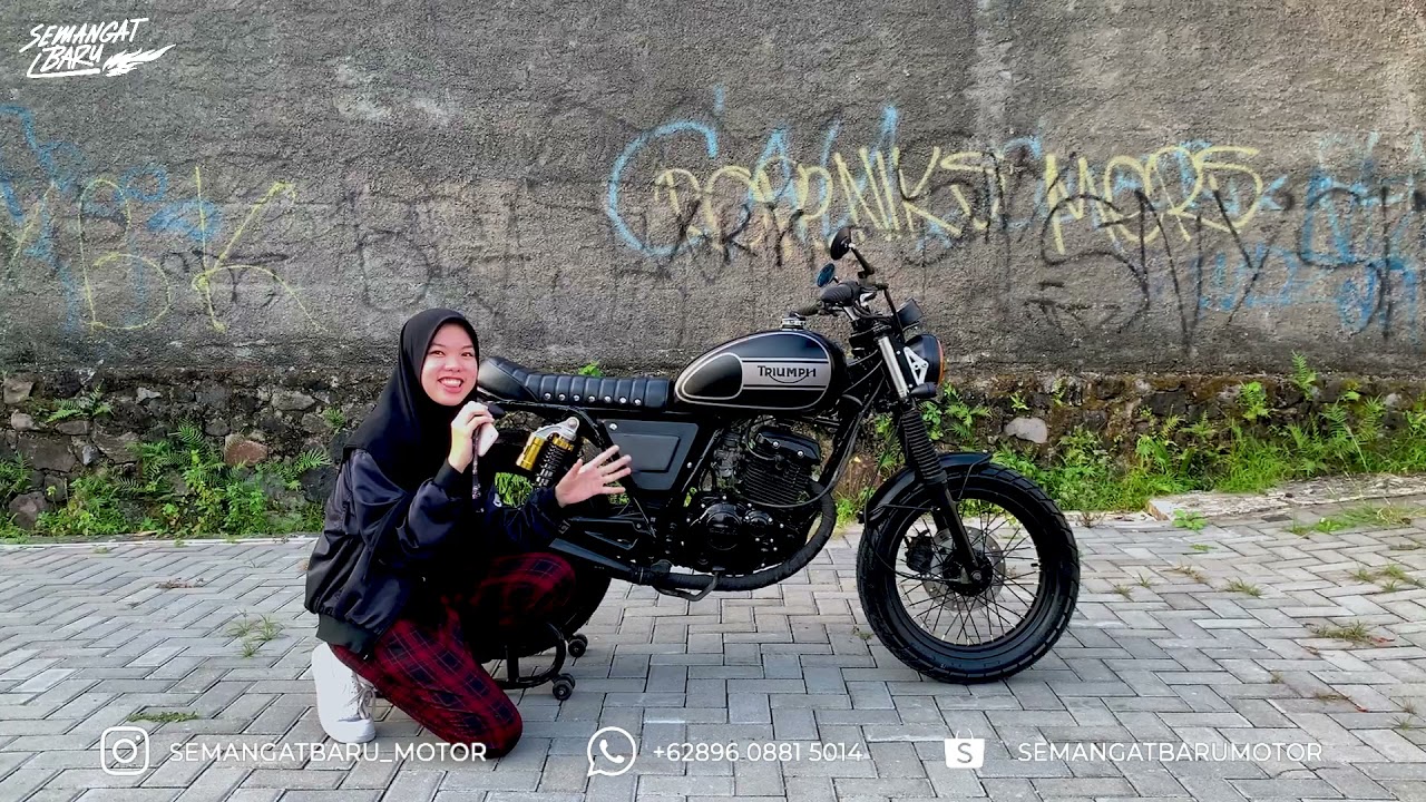 MODIFIKASI THUNDER GENERASI PERTAMA | MOTOR SCRAMBLER | 2021 #SCRAMBLER