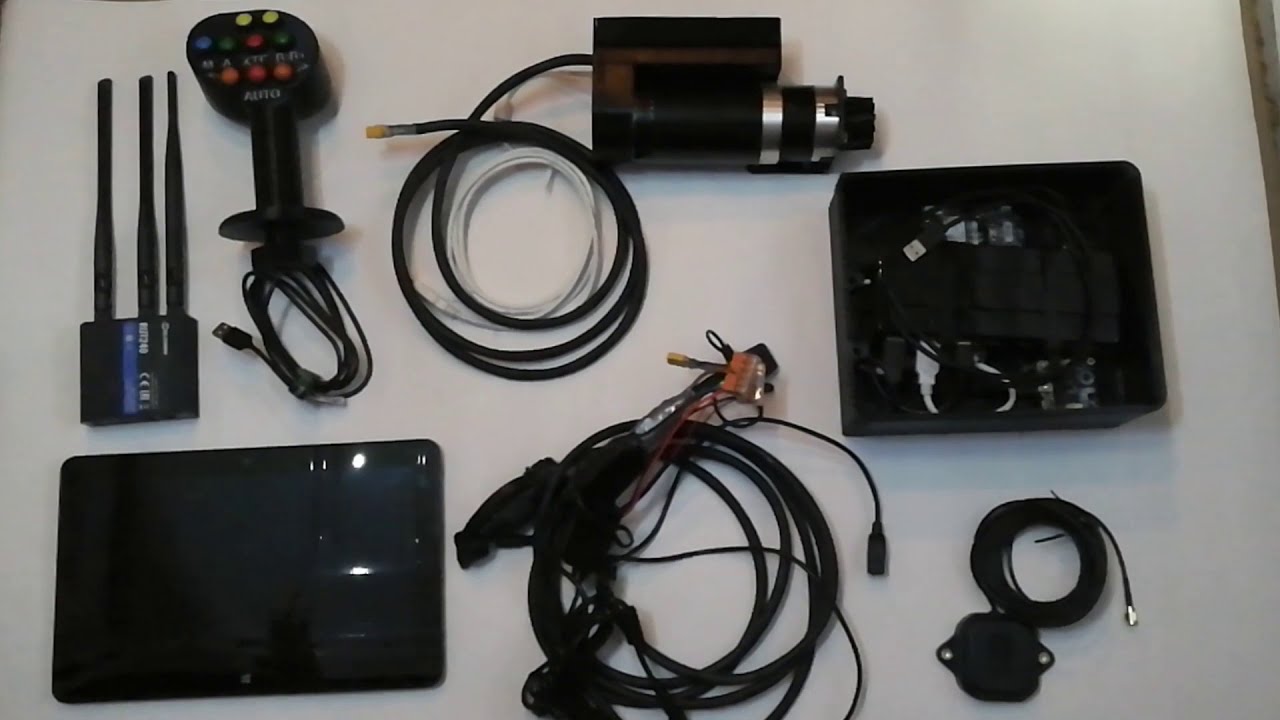 Cerea GPS RTK Lenksystem Tutorial: Verkabelung Komplettsystem