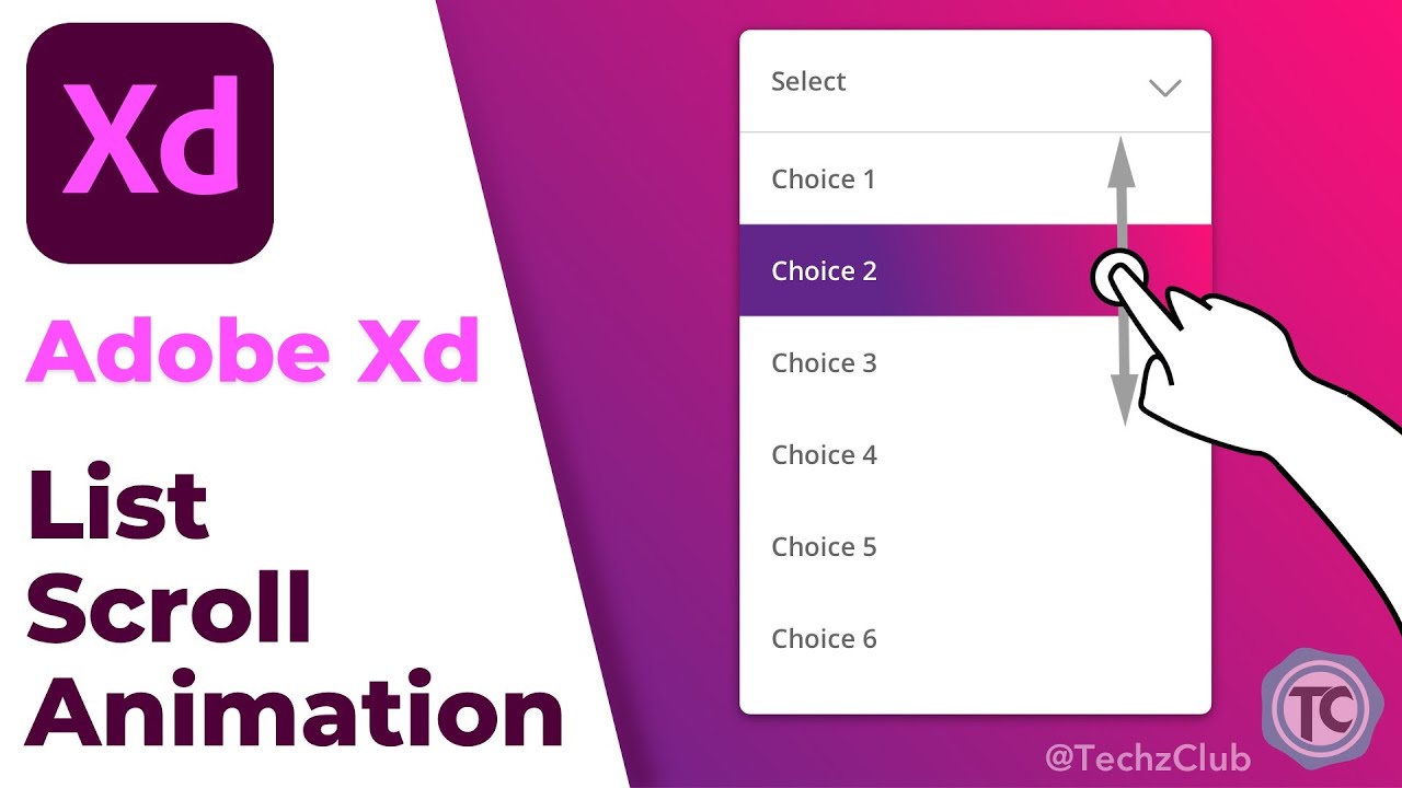 List Scroll Animations | Adobe XD Tutorial Series