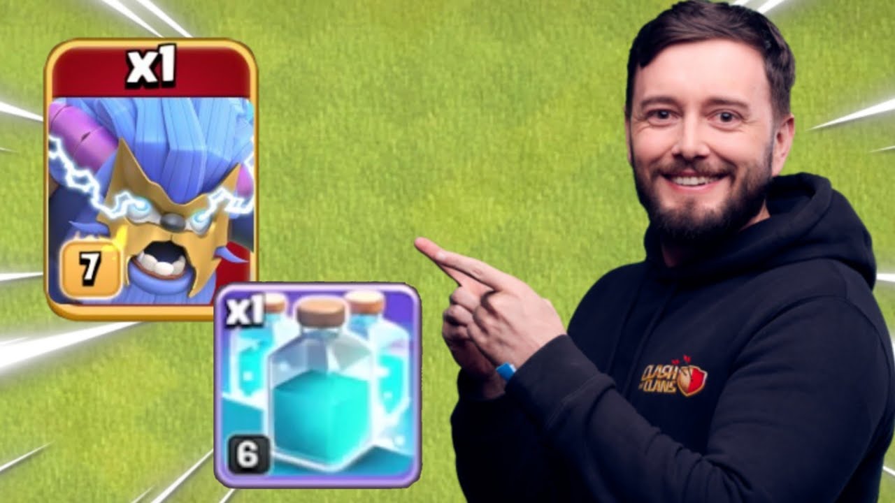 SUPER YETI + CLONE LEVEL 6 FICOU ABSURDO NO CLASH OF CLANS !