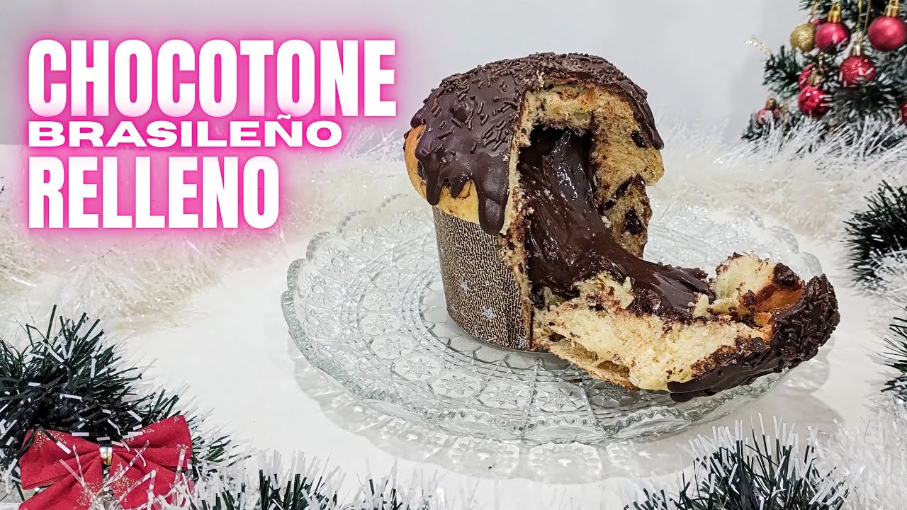 Como Hacer Pan Dulce Navide&ntilde;o Relleno - ChocoTone Relleno 3 opciones