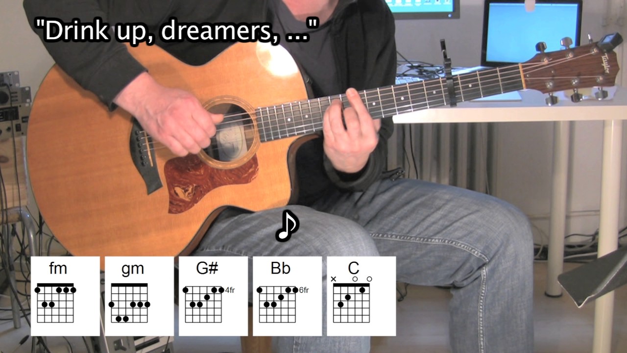 Here Comes The Flood - Acoustic Guitar - Peter Gabriel