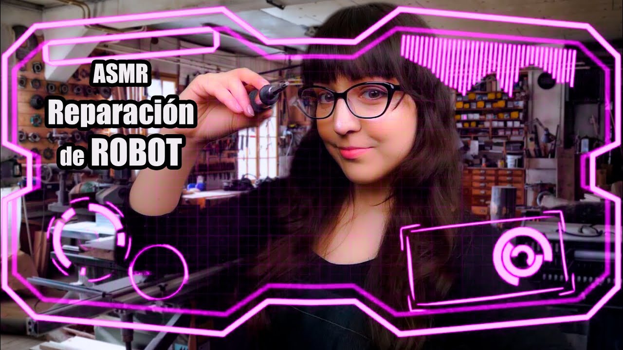 ⭐ASMR [Sub] Ремонт робота, ролевая игра на испанском языке (тихая речь, бинауральная речь)