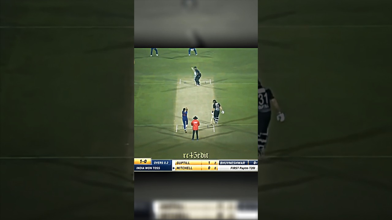 Bhuvneshwar Kumar : The swing king 🥵 | Rohit Creation 45 #shortsfeed