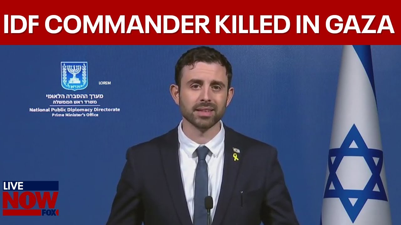 Israel-Hamas war: Israeli Govt gives update, IDF commander killed by Hamas | LiveNOW from FOX
