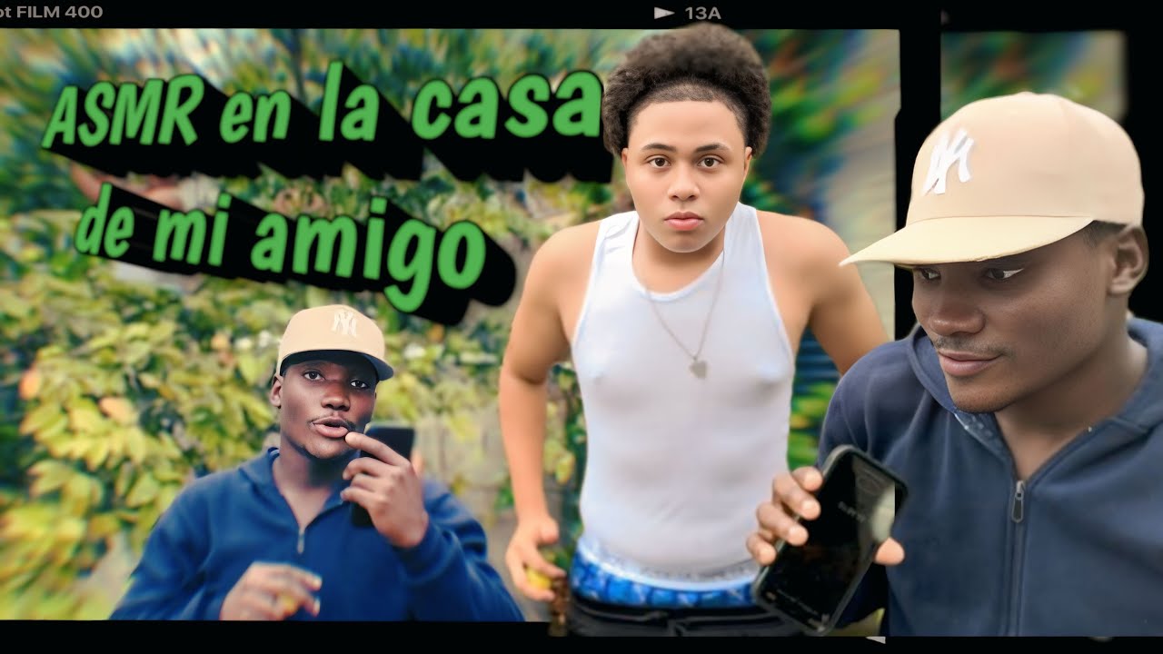 ❌INTENTÓ HACER ASMR EN LA CALLE EN LA CASA DE MI AMIGO BAJO LA 🌧️ ❌