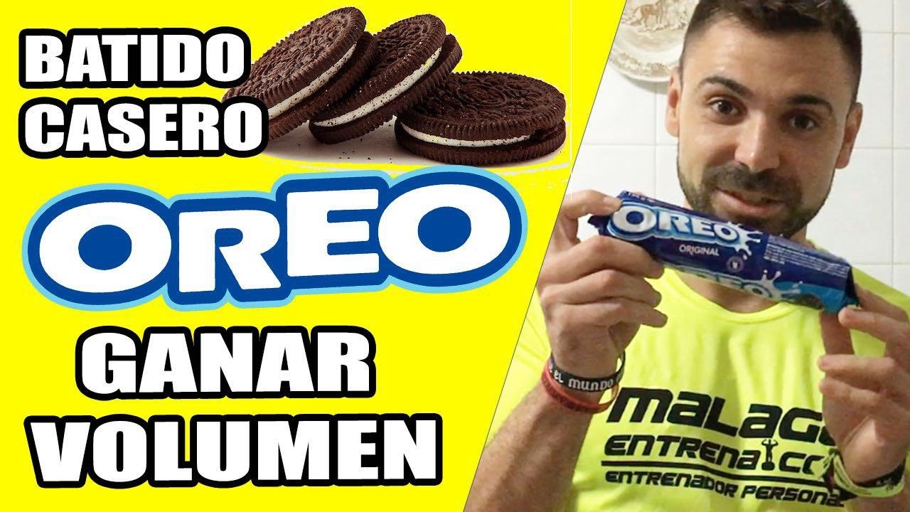 Batido Casero de OREO || Para GANAR VOLUMEN MUSCULAR