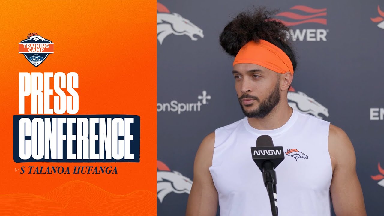 S Talanoa Hufanga on his first season with the Broncos: ‘I love being here’