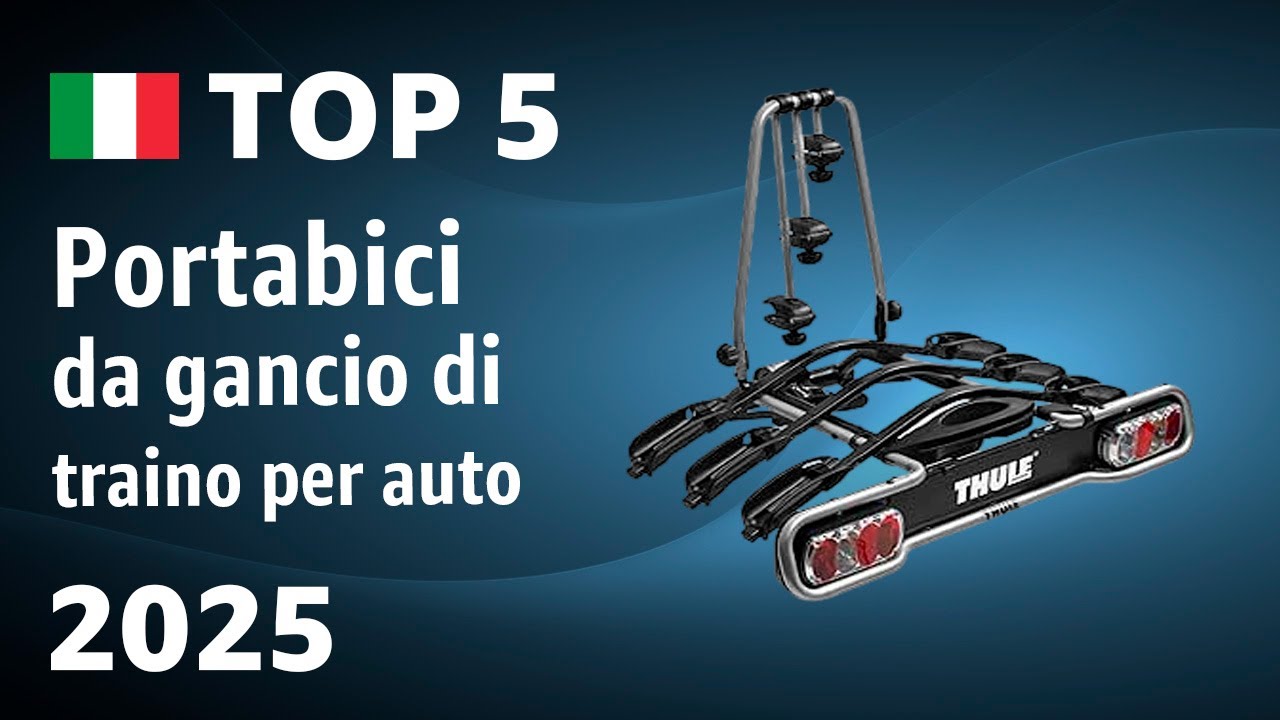 TOP—5. Migliori portabici da gancio di traino per auto 2025