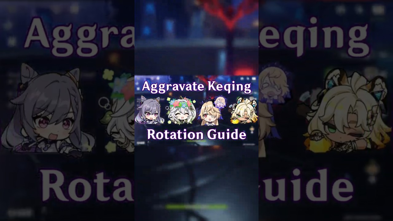 Aggravate Keqing Rotation Guide (Keqing/Nahida/Fischl/Xilonen)