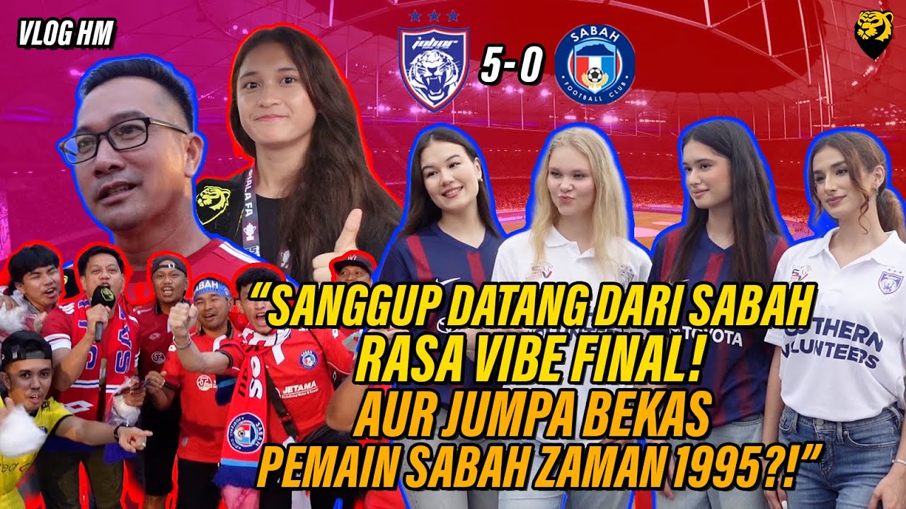 Sang Badak tak takut hujan! Sanggup datang dari Sabah untuk rasa vibe final! 