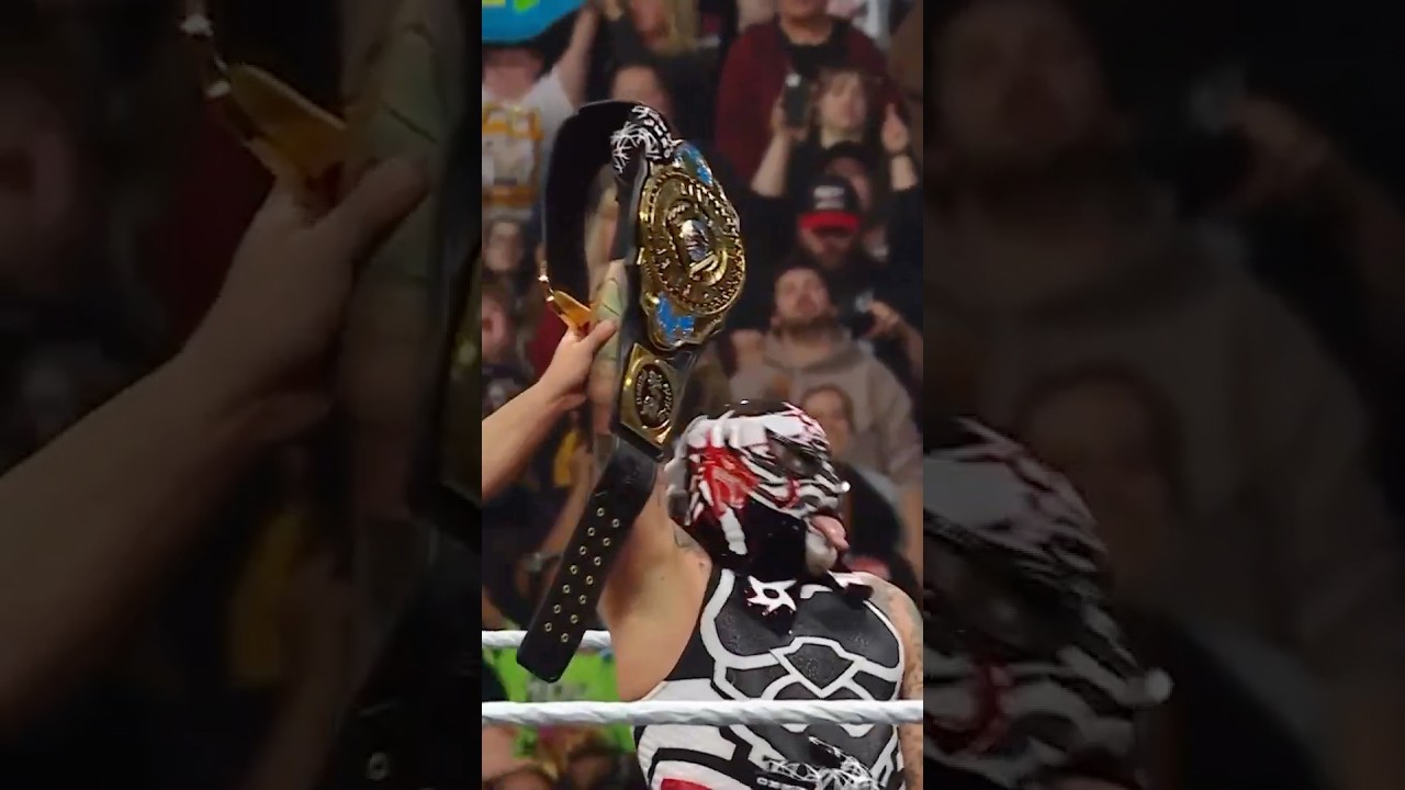 AND NEWWWWW 🏆 Penta is your new Intercontinental Champion!!! #WWERaw