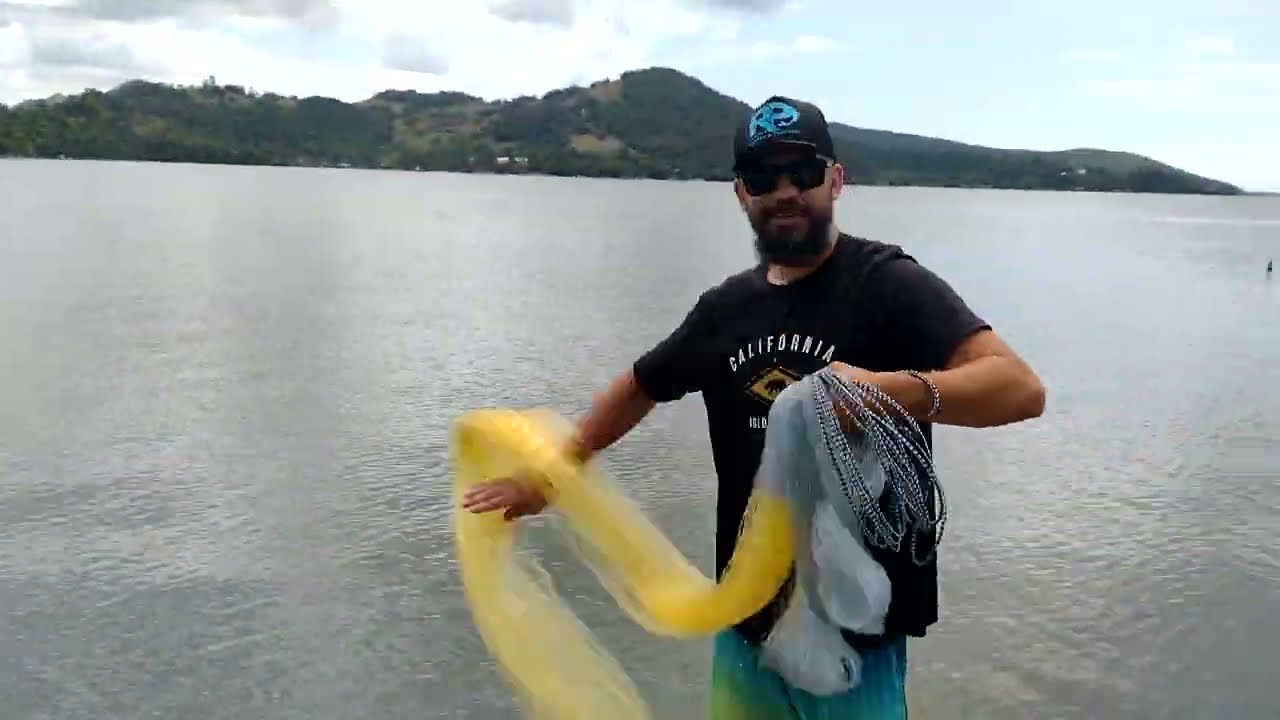 Tarrafa nova do Guilherme do canal Unidos Pesca Artesanal