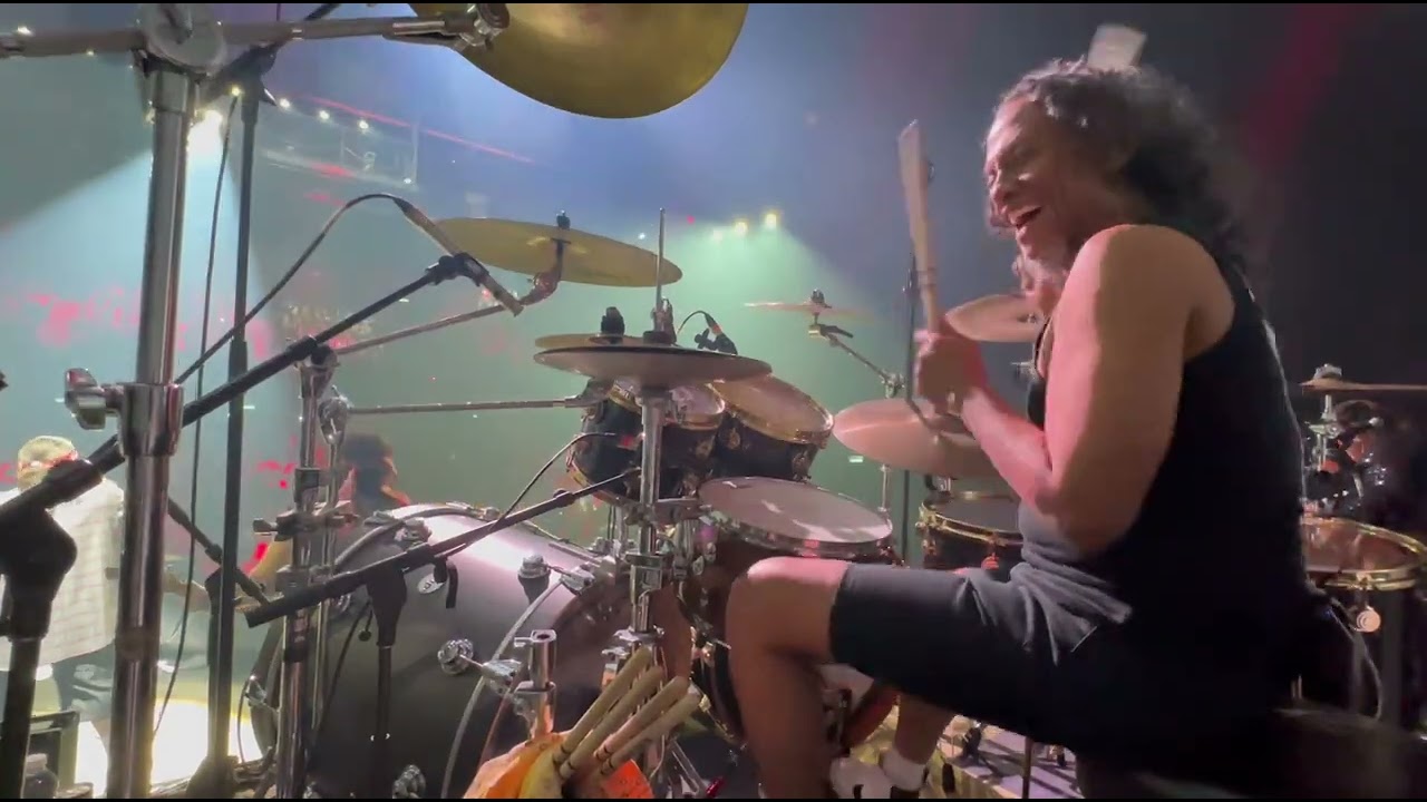 BLACK WINGS DRUMCAM LIVE (Konsert TRIAD @ ZeppKL)