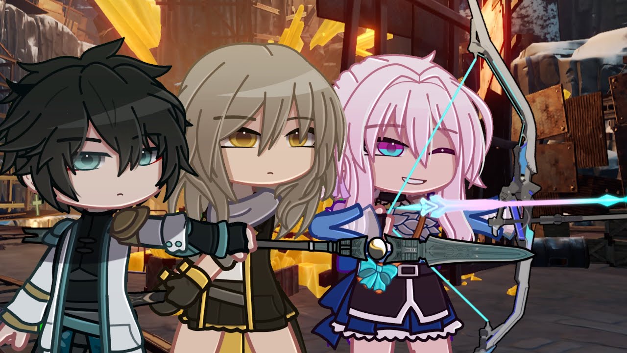 || ★ The Trailblazer Trio ★ || Honkai: Star Rail ☆ || Gacha Club Meme ||