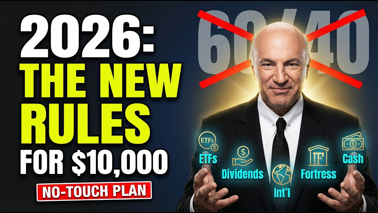 Kevin O'Leary Reveals How to Invest $10,000 in 2026