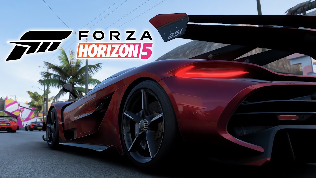 Forza Horizon 5: The Goliath + Drag race - Koenigsegg Jesko - 