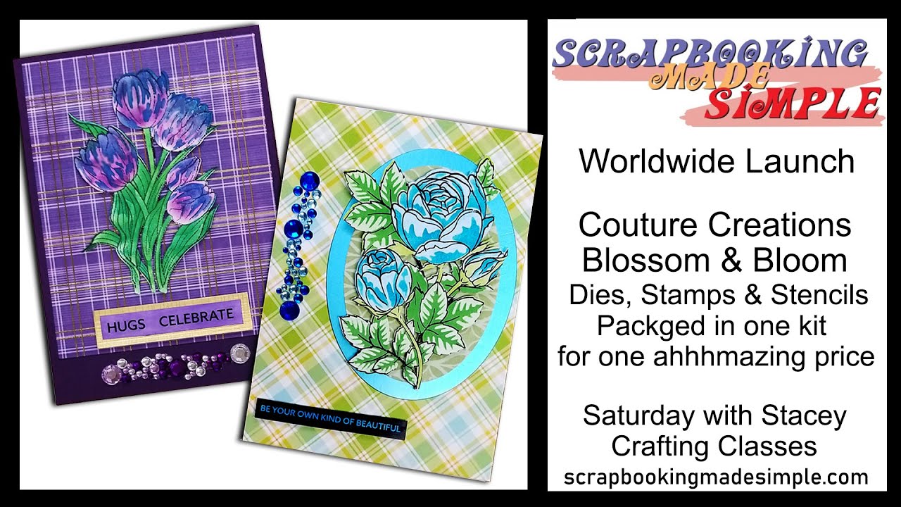#436 Stamps, Dies & Layering Stencils with Inks, Alcohol Markers and Sizzix Oil Pastels. So Easy!