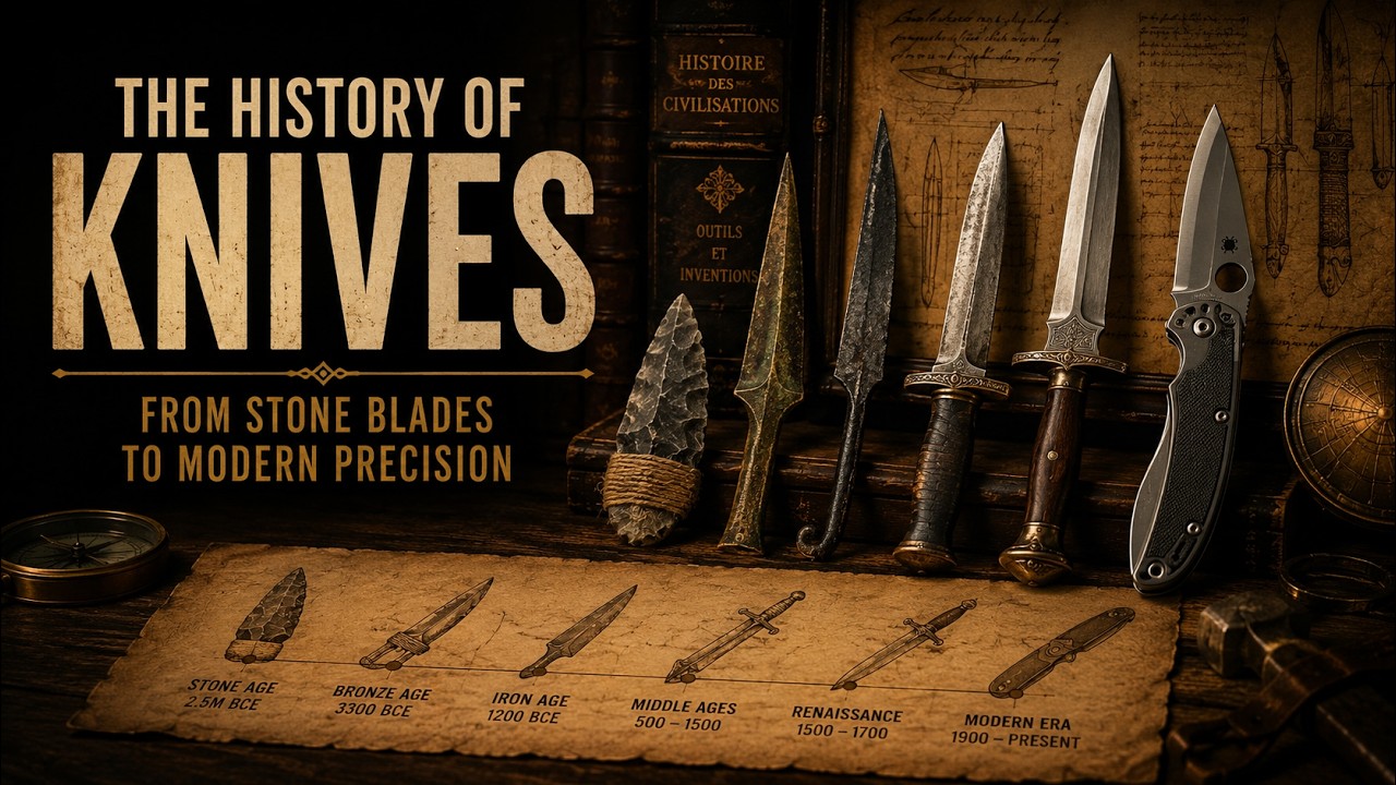 The History of Knives: From Stone Blades to Modern Precision