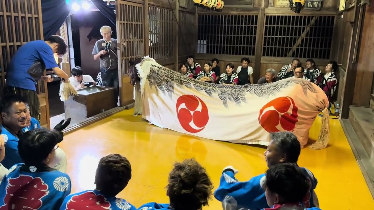 2024.10.4平賀獅子（平賀神社宵祭り）  扇の舞まで