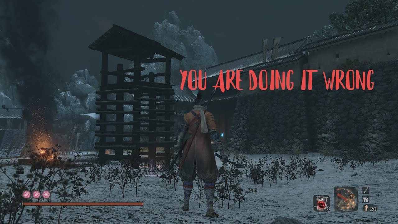 SEKIRO the impossible jump 100% WORKS tutorial Demon of Hatred BOSS